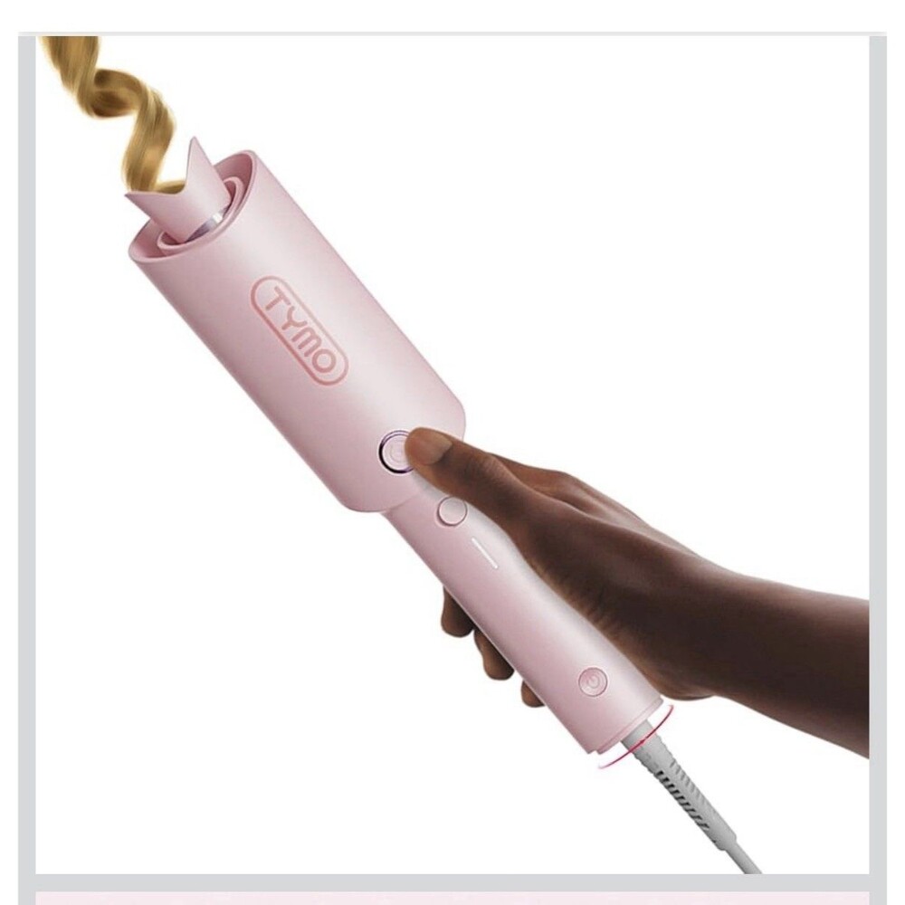NEW Sealed TYMO CURLPRO Automatic Rotating Curling Iron 1 Inch Pink Curl Pro